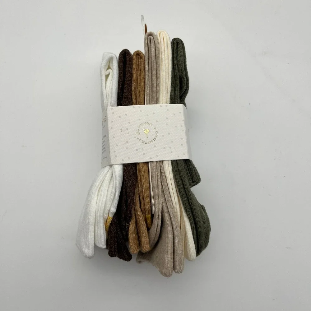 Gold Toe Socks Womens 6-9 Multi Turn Cuff Designer Collection 6 Pair 4341F5RF